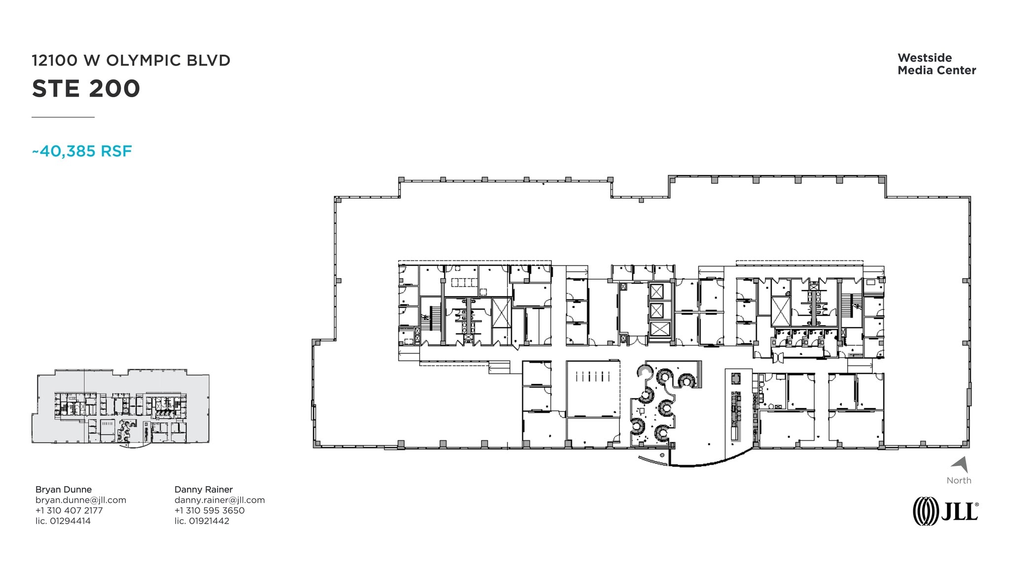 12100 W Olympic Blvd, Los Angeles, CA à louer Plan de site– Image 1 sur 1
