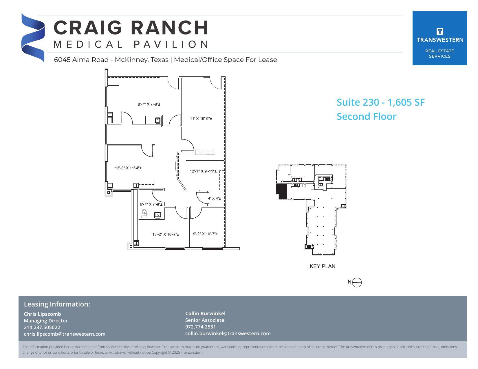 6045 Alma Rd, McKinney, TX à louer Plan d’étage– Image 1 sur 1