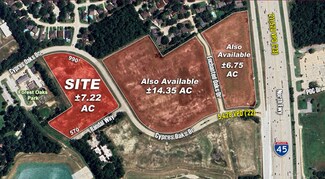 Plus de détails pour IH-45 @ Cypress Oaks Dr, Spring, TX - Terrain à vendre