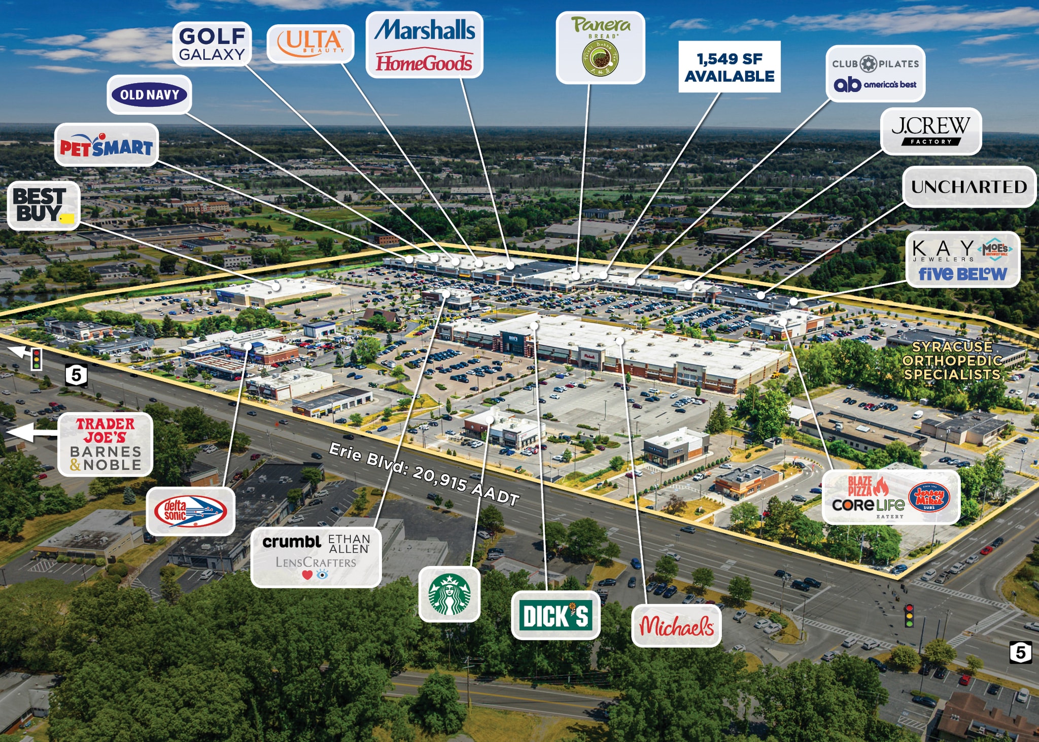 3401 Erie Blvd E, Syracuse, NY à louer Photo de l’immeuble– Image 1 sur 1