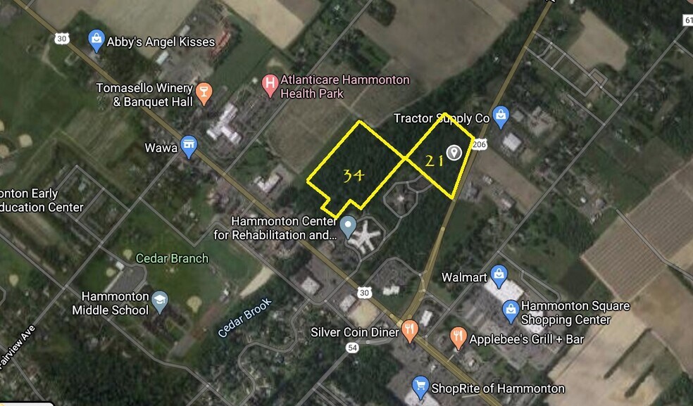 55 Route 206, Hammonton, NJ à vendre - Photo de l’immeuble – Image 1 sur 1