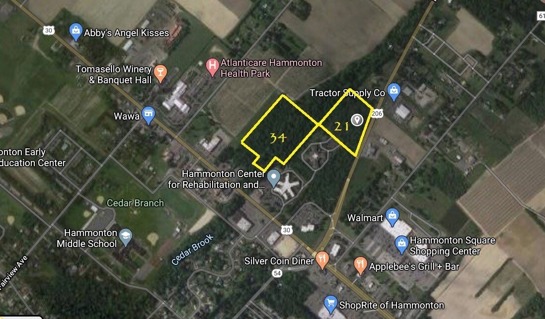 55 Route 206, Hammonton, NJ à vendre Photo de l’immeuble– Image 1 sur 2