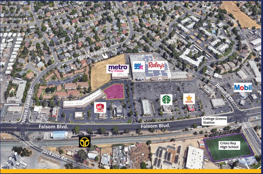 Folsom Blvd, Sacramento, CA à vendre - Photo de l’immeuble – Image 1 sur 1