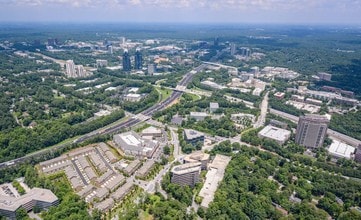 5607 Glenridge Dr NE, Atlanta, GA - VUE AÉRIENNE  vue de carte
