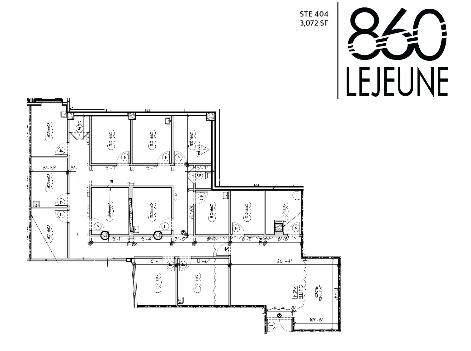 850 NW 42nd Ave, Miami, FL à louer Plan d’étage– Image 1 sur 5
