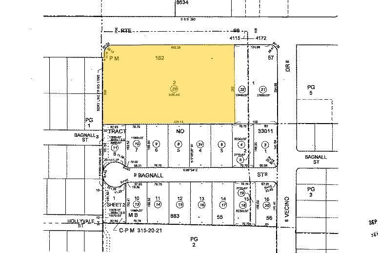 750 W Route 66, Glendora, CA à louer - Plan cadastral – Image 2 sur 9