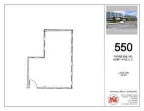 540-550 W Frontage Rd, Northfield, IL à louer Plan de site– Image 1 sur 2