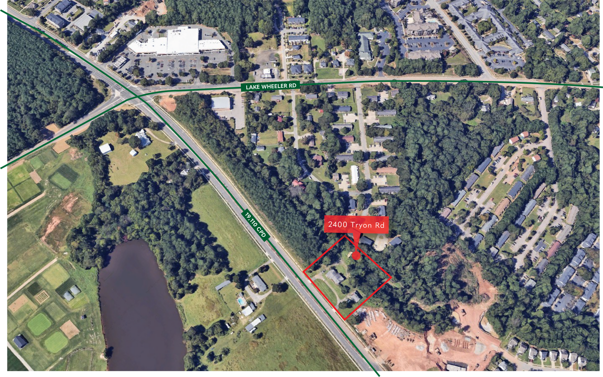 2400 Tryon Rd, Raleigh, NC à vendre Aérien– Image 1 sur 5