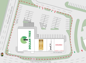 2102 S W S Young Dr, Killeen, TX à louer Plan d’étage– Image 1 sur 1