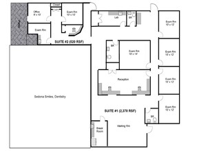 120 Northview Rd, Sedona, AZ à louer Plan d’étage– Image 1 sur 1