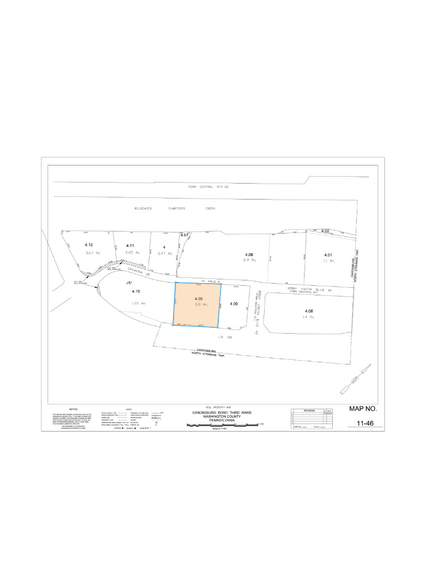 108 Cavasina Dr, Canonsburg, PA à vendre - Plan cadastral – Image 2 sur 2