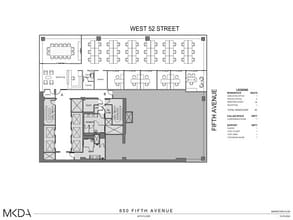 650 Fifth Ave, New York, NY à louer Plan d’étage– Image 1 sur 1