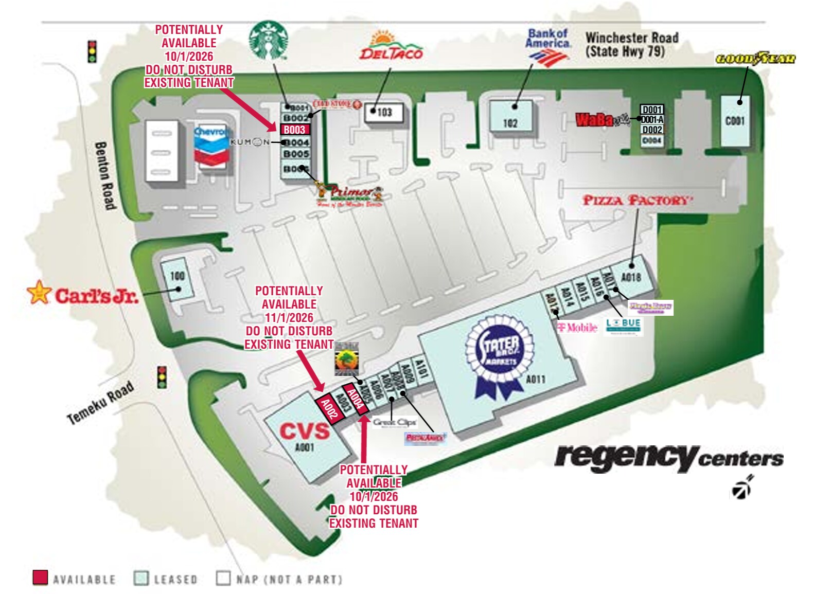 30604-30724 Benton Rd, Winchester, CA à louer Plan de site– Image 1 sur 1