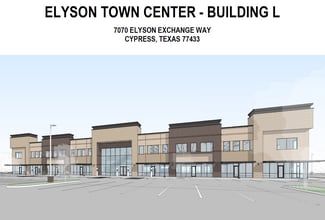 Plus de détails pour 7070 Elyson Exchange Way, Cypress, TX - Bureau à louer