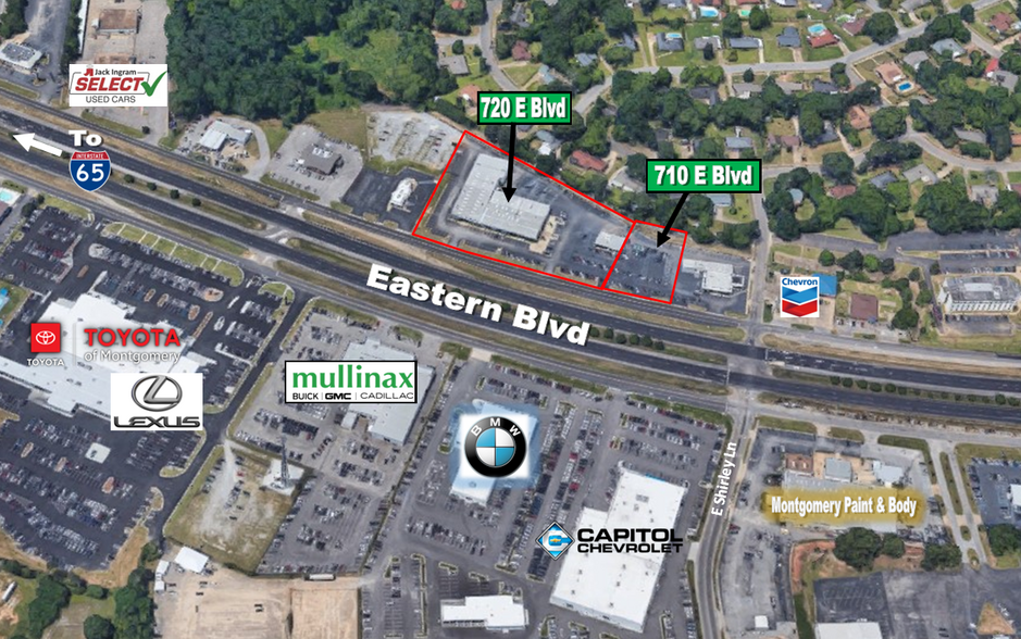 710 Eastern Blvd, Montgomery, AL à vendre - Photo principale – Image 1 sur 3
