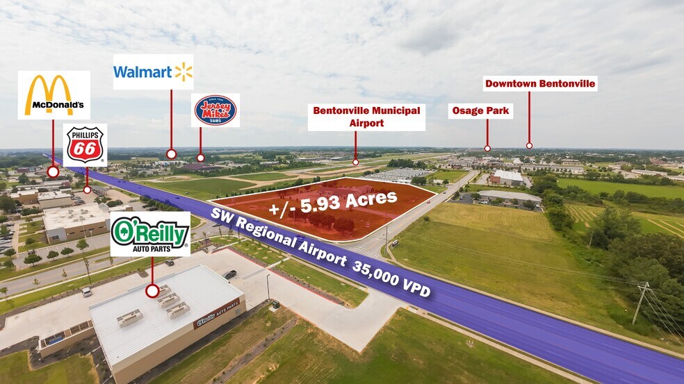 404 SW Regional Airport Blvd, Bentonville, AR à vendre - Photo de l’immeuble – Image 2 sur 23