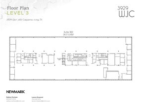 3929 W John Carpenter Fwy, Irving, TX à louer Plan d’étage– Image 1 sur 1