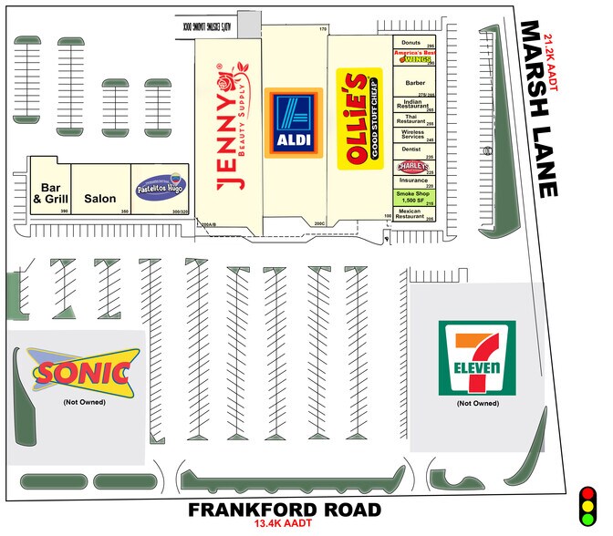 3628-3636 Frankford Rd, Dallas, TX à louer - Photo de l’immeuble – Image 2 sur 10