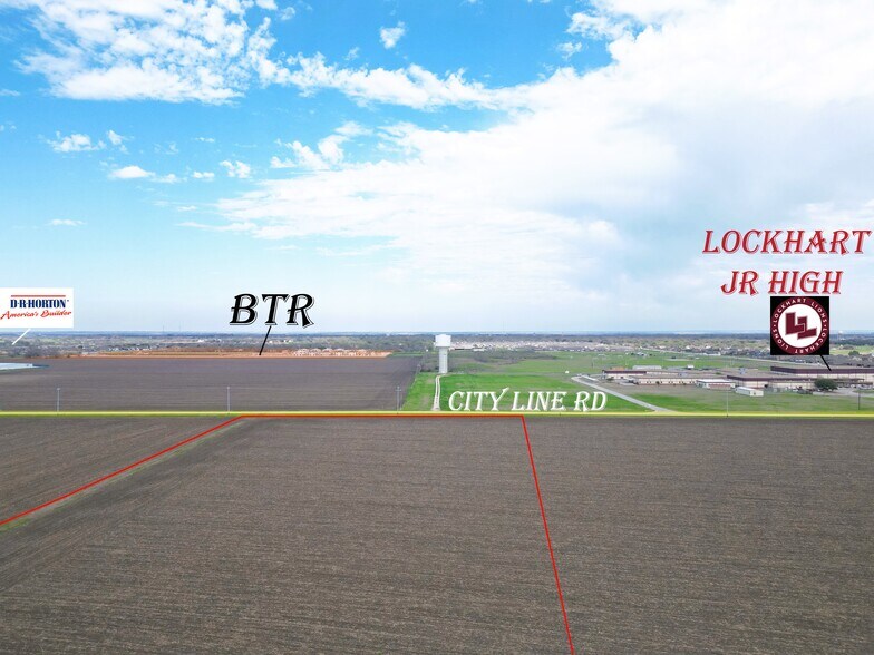 City Line Rd, Lockhart, TX à vendre - Aérien – Image 2 sur 9