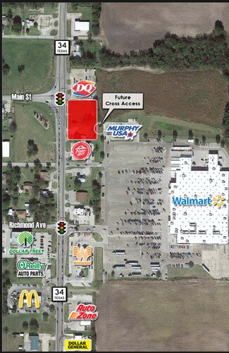 Plus de détails pour 8733 Texas 34, Quinlan, TX - Terrain à vendre