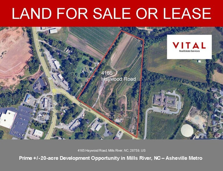 4165 Haywood Rd, Mills River, NC à vendre - Photo de l’immeuble – Image 1 sur 8