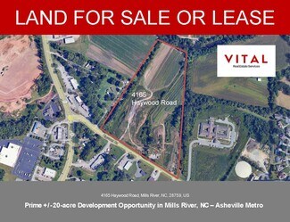 Plus de détails pour 4165 Haywood Rd, Mills River, NC - Terrain à vendre