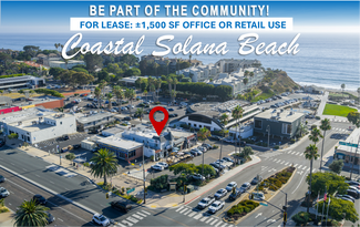 Plus de détails pour 115-117 W Plaza St, Solana Beach, CA - Bureau/Local commercial à louer