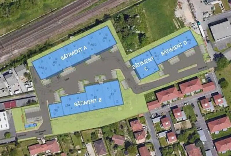 Industriel/Logistique dans Rillieux-la-Pape à vendre - Plan de site – Image 3 sur 5