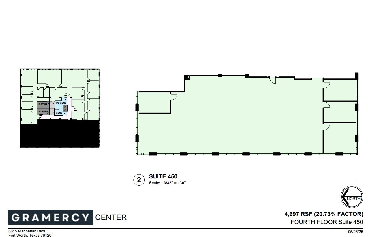 6815 Manhattan Blvd, Fort Worth, TX à louer Plan d’étage– Image 1 sur 1