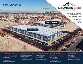 Plus de détails pour Rainbow Blvd, Las Vegas, NV - Industriel/Logistique à louer