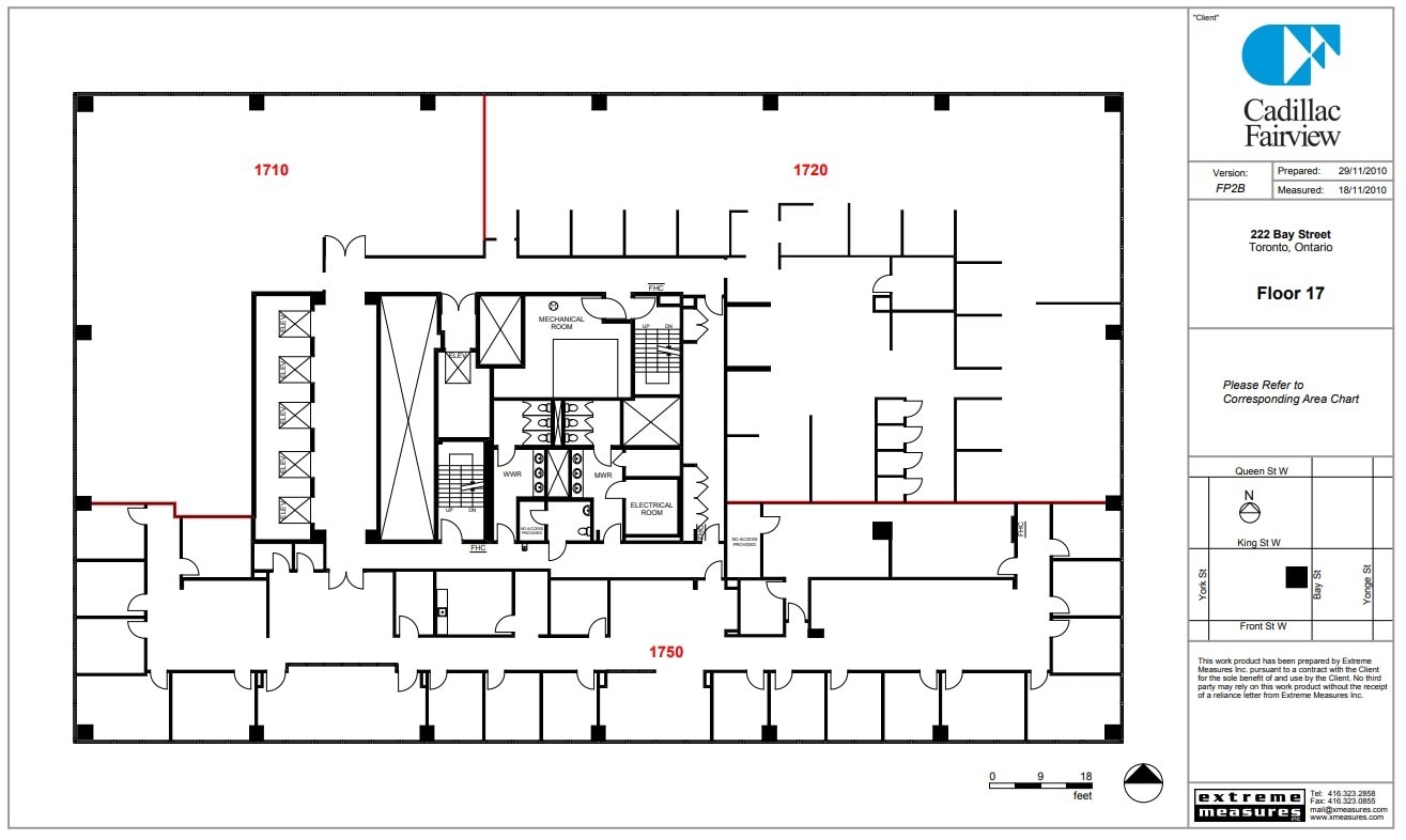 222 Bay St, Toronto, ON à louer Plan d’étage– Image 1 sur 1