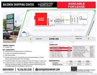 Plus de détails pour 1741-1789 Grand Ave, Baldwin, NY - Local commercial à louer