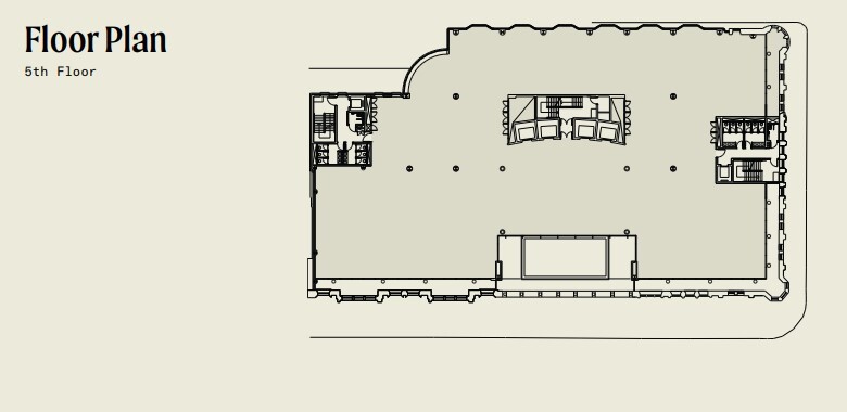 123 St Vincent St, Glasgow à louer Plan d’étage– Image 1 sur 2