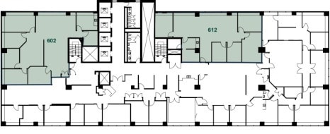1010 Rue Sherbrooke O, Montréal, QC à louer Plan d’étage– Image 1 sur 1