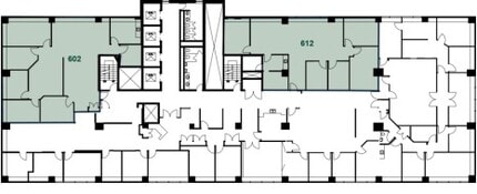 1010 Rue Sherbrooke O, Montréal, QC à louer Plan d’étage– Image 1 sur 1