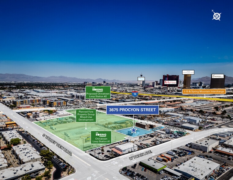 3675 Procyon St, Las Vegas, NV à vendre - Photo de l’immeuble – Image 2 sur 4
