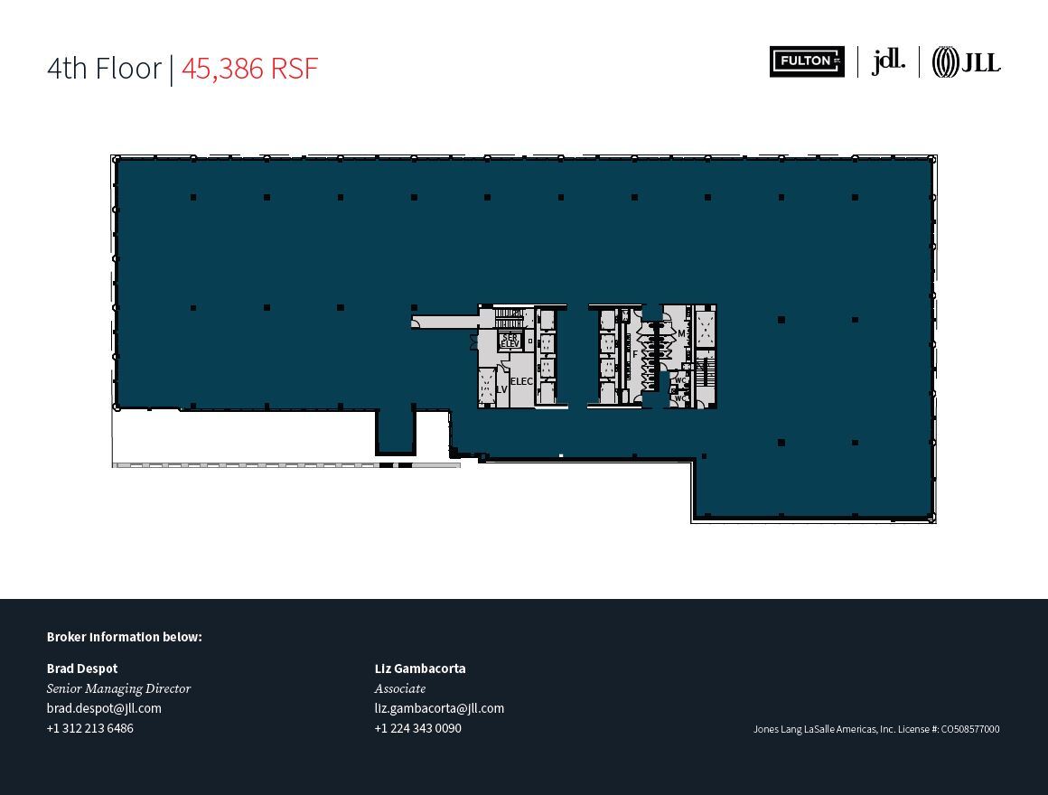 919 W Fulton Market, Chicago, IL à louer Plan d’étage– Image 1 sur 1