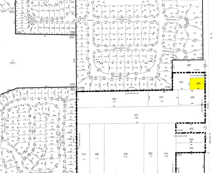 644 Maguire Rd, Ocoee, FL à vendre - Plan cadastral – Image 2 sur 3