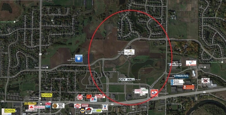 0 Town Center Dr, Saint Michael, MN à vendre - Plan de site – Image 2 sur 2