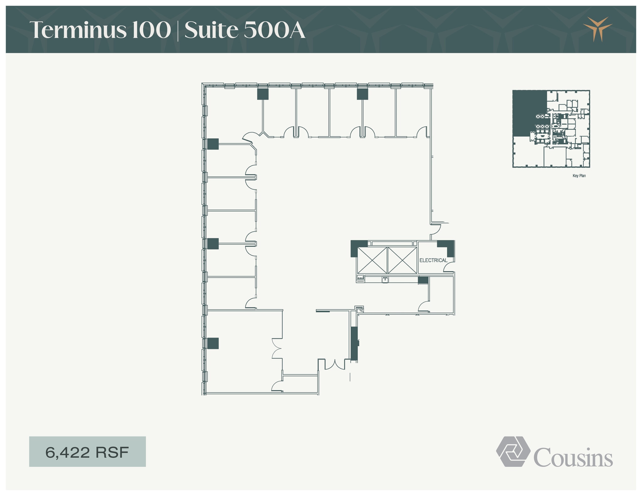 3280 Peachtree Rd, Atlanta, GA à louer Plan d’étage– Image 1 sur 7