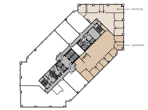 501 W Broadway, San Diego, CA à louer Plan d’étage– Image 1 sur 5