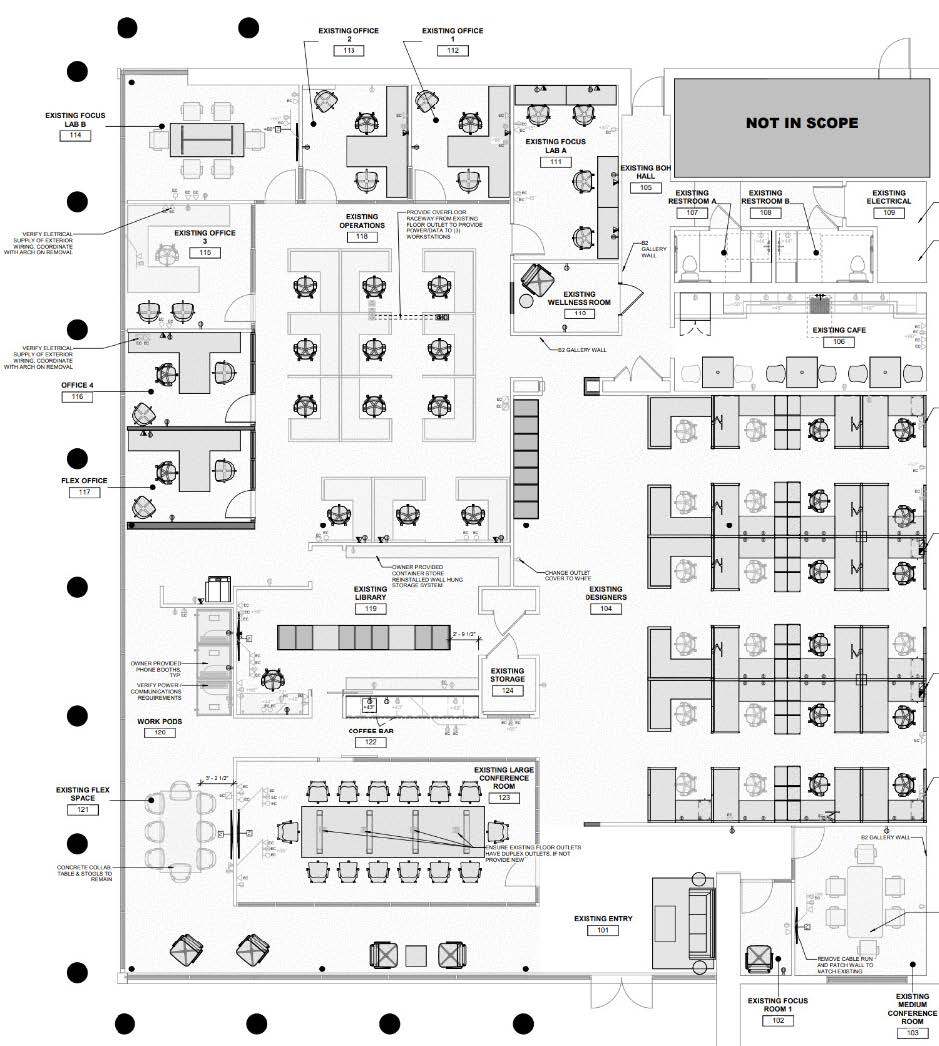 1645 N Stemmons Fwy, Dallas, TX à louer Plan d’étage– Image 1 sur 8
