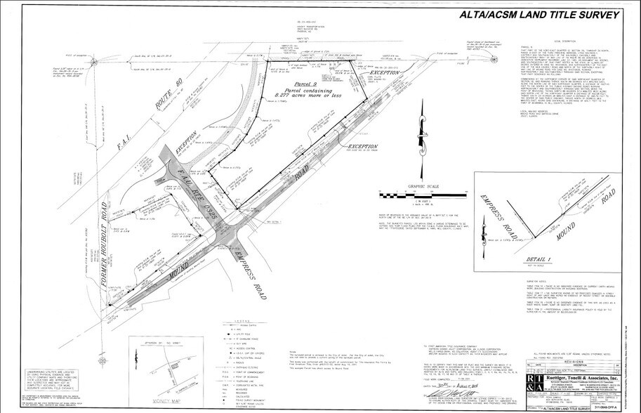 SEQ I-80 & Houbolt Road Interchange, Joliet, IL à vendre - Plan de site – Image 2 sur 2
