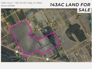 Plus de détails pour CR 437 Rd, Eddy, TX - Terrain à vendre