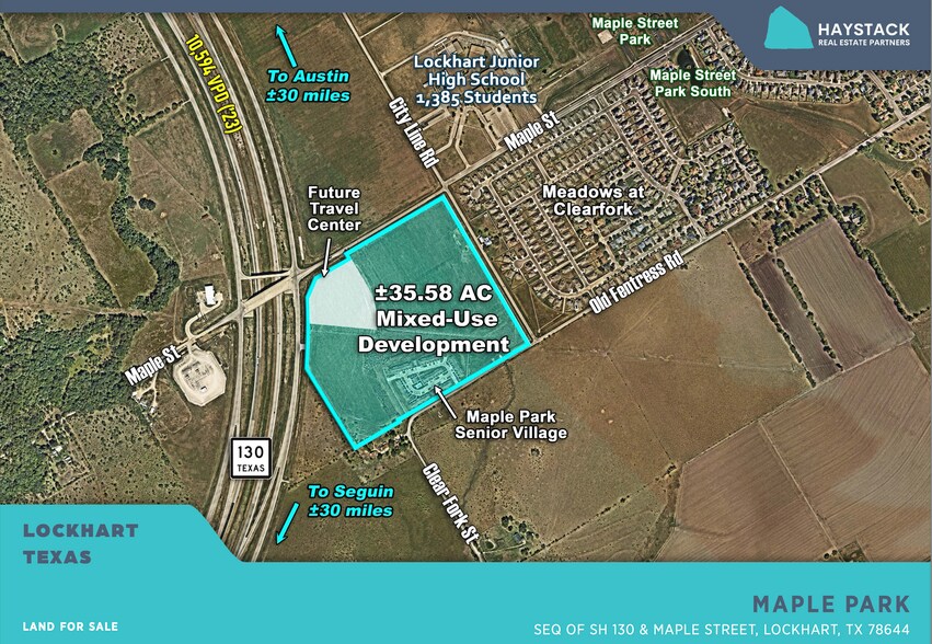SH 130, Lockhart, TX à vendre - Aérien – Image 1 sur 1