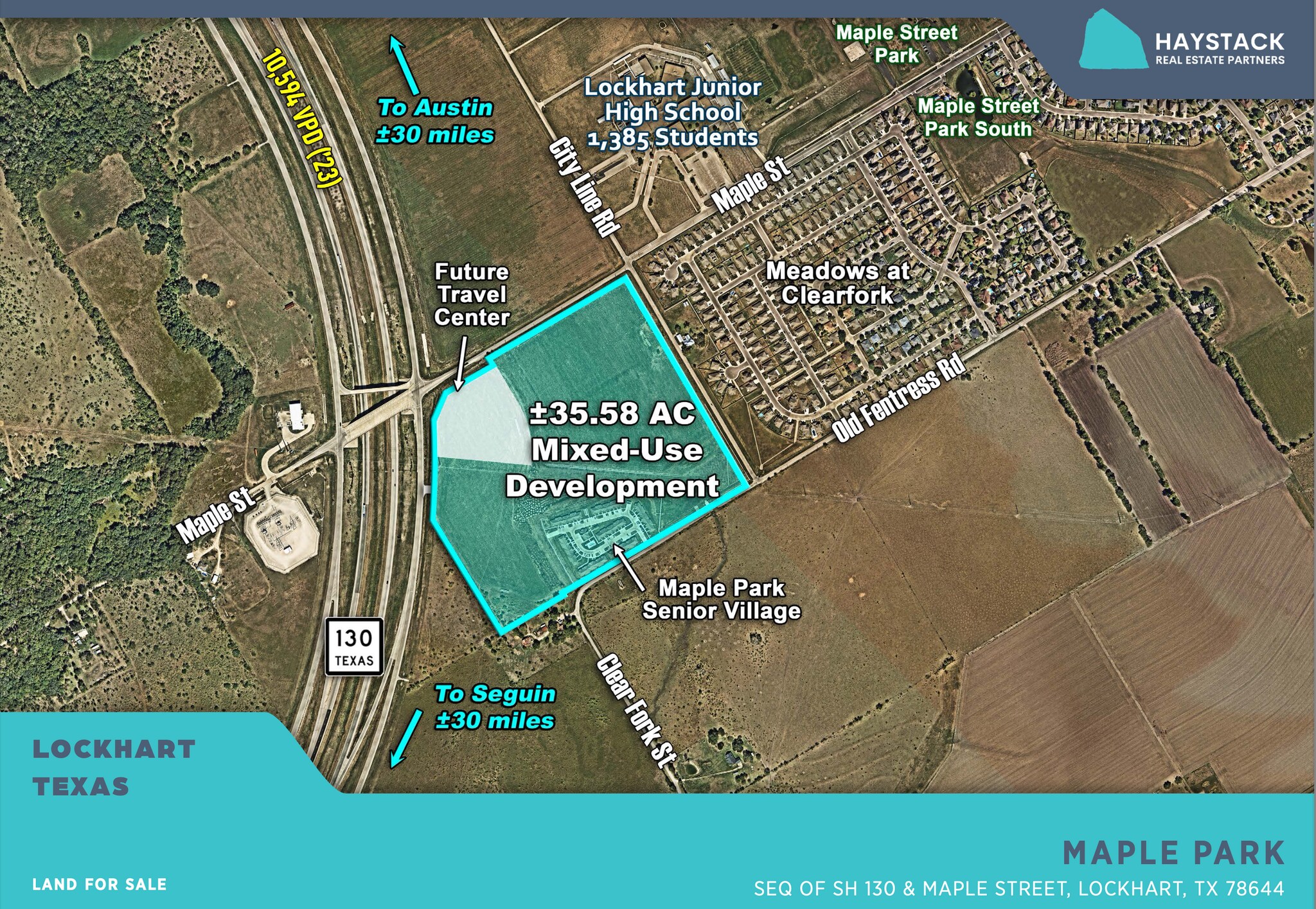 SH 130, Lockhart, TX à vendre Aérien– Image 1 sur 2