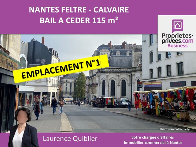 Local commercial dans Nantes à louer - Photo de l’immeuble – Image 1 sur 7