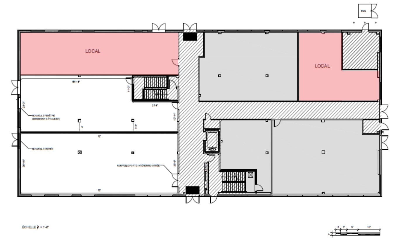 1220 Boul Casavant E, Saint-Hyacinthe, QC à louer Plan d’étage– Image 1 sur 1