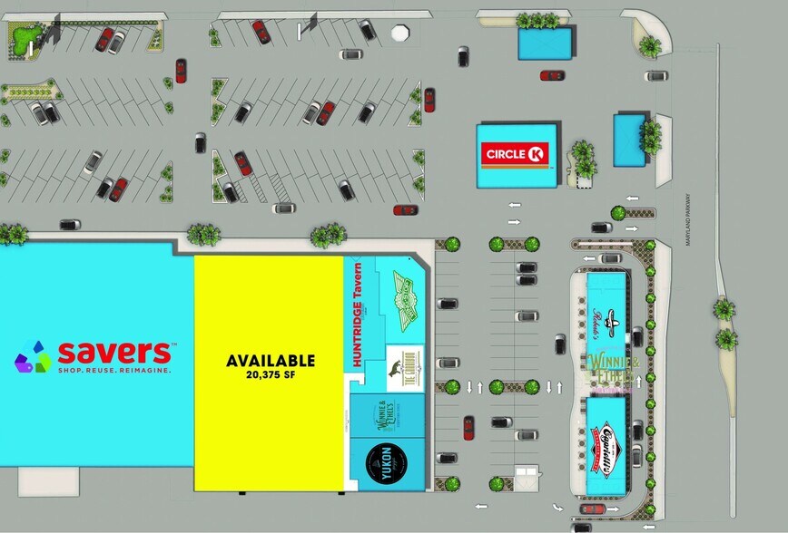 1110 E Charleston Blvd, Las Vegas, NV à louer - Plan de site – Image 2 sur 5