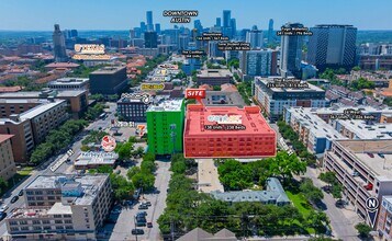 510 W 26th St, Austin, TX - Vue aérienne vue de carte